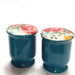The Pioneer Woman Original/Authentic Vintage Floral Salt and Pepper Shaker Set