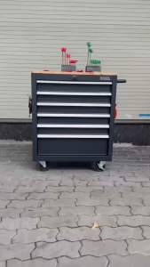 Tủ Dụng Cụ 6 Hộc Kéo Màu Đen Fabina