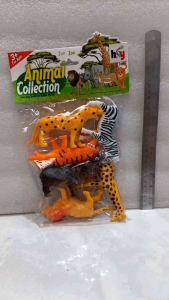 Mainan Hewan Karet Animal Collection isi 6 pcs no 147-11