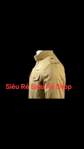 Áo khoác kaki nam quân đội