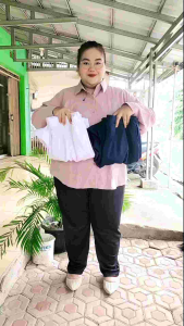 BintangRzt BB 150kg Muat April Pants Celana Panjang Scuba Melar Super Jumbo Cocok Untuk Kerja Kuliah Office dan ibu hamil