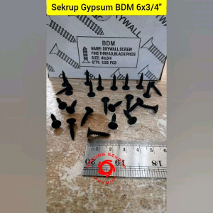 (100 pcs) Sekrup Gypsum 6x3/4\" / Drywall Screw (2CM)