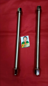 อารัตน์นอตซิ่ง แกนล้อหน้า Xmax สแตนเลส ขัดเงาฉ่ำๆ 1 ชุดมี แกน น็อตตัวเมีย ราคาต่อ 1ชุด