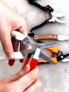 Asahan pisau asah gunting rautan genggam portabel