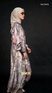 TB (COD) DISTRIBUTOR NMR STELAN TUNIK KULOT MOTIF TERBARU/STELAN WANITA KEKINIAN/STELAN BAJU LEBARAN 2026