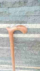 Tongkat Jalan Kayu Nogosari Nagasari Model Habib Profil A179