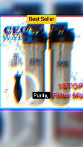 CEO Water Stainless Steel Double Stage Filtration System – Built for Durability Purity and Convenience!