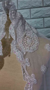 slendang mutiara slendang modern slendang akad nikah slendang pengantin murah