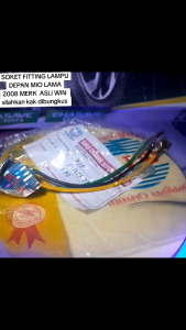 SOKET FITTING LAMPU DEPAN MIO LAMA 2008