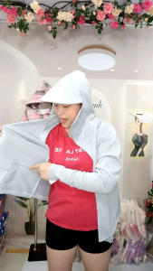 Áo Khoác Chống Nắng Cánh Dơi Có 3 Túi Túi Trong Có Khóa Kéo Nữ