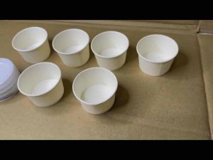 Disposable 30ml Paper Sauce cup 50 Pieces per Pack with Lid By Drakes Packaging Supplies Trading
