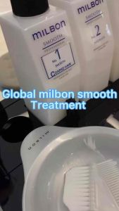 Global Milbon Smooth Coarse Treatment 1000g Refill Pack