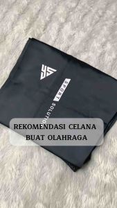 Celana Training Panjang Olahraga Pria & Wanita Dewasa Bahan Tebal Premium