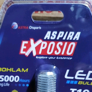 LAMPU DEPAN LED SUPER TERANG ASPIRA UNTUK MOTOR MATIC DAN BEBEK KAKI 1 T19 PREMIUM ASPIRA EXPOSIO