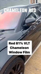 【Limited RED】Chameleon RED& Blue Purple IRR 95% 2PLY Tinted Building / Car Tinted & Uv 99%