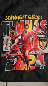 KAOS RAGLAN PRIA WARNA SABLON TIMNAS GARUDA U23\ KAOS RAGLAN PRIA LENGAN 3\4 ATASAN PRIA / KAOS MURAH / KAOS DISTRO / KAOS SIMPLE / T-SHIRT PRIA
