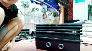 baki lọc hồ cá. dàn mưa kt 1 khay 68 x 25 18cm đã có ống mưa