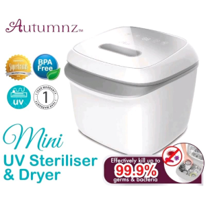 AUTUMNZ - Mini UV Sterilizer & Dryer Powerful Sterilization With Philips UV Lamps