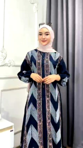 batik Gamis twill motif baru