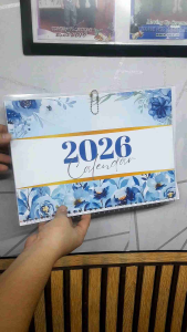 2026 CALENDAR laminated headed size A4/A3 (customized)