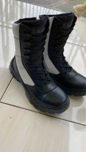 Sepatu pdl prov hitam putih tni 051 aleus