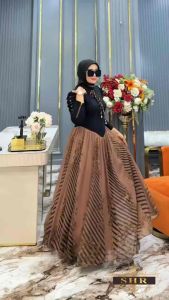 NEW MAXI DRESS LANGSING BY SHR TERBARU