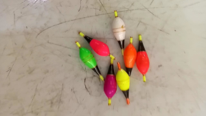 ทุ่นตกกุ้ง ทุ่นทรงสลิมมินิ งานแฮนด์เมดผลิตจากโฟมนาโน