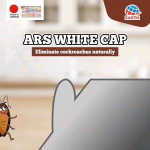 ARS WHITE CAP NATURAL COCKROACH BAIT   8PCS