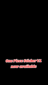 One Piece Anime Sticker Peeler V1