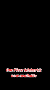One Piece Anime Sticker Peeler V2