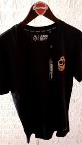 Kaos Juice Ematic Hitam Orange Lunar Planet Surf