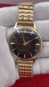 นาฬิกาไขลาน ซิติเซ่น รุ่น Hi-Line ตัวเรือนทอง 14 K GOLD FILLED นาฬิกาผู้ชายวินเทจ มือสองของแท้ รับประกัน 6 เดือน