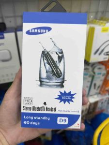 D9 wireless headset original waterproof bluetooth handsfree Earphones