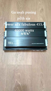 Power adx fabulus 455.4 4 Channel