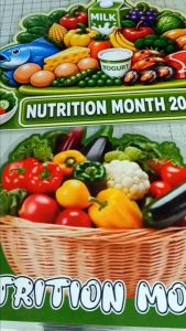 Laminated Waterproof Nutrition Month 3D 2D Effects Handcrafted Headdress Vibrant Print Thick Photopaper Waterproof Hats & Caps