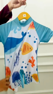 Baju Renang Anak Laki-laki Karakter Animal & Hewan Lucu Terbaru Usia 1-8 Tahun
