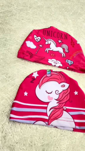 Topi Renang Anak Perempuan Motif Unicorn