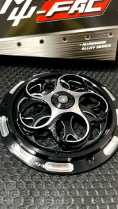 COVER TUTUP PELINDUNG KIPAS RADIATOR SPINNER VESPA FULL CNC COVER MESIN SPINNER VESPA BY MUFAC UNIVERSAL PNP MIO/BEAT/VARIO/SCOOPY/GENIO/SPACY/FINO/NUOVO DLL