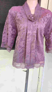 ATASAN SAJA Kebaya Encim Brokat Brukat Premium Kebaya Kartini Modern Vanessa