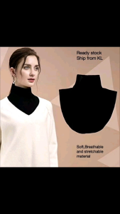 WOMENS TURTLENECK COVER SCARFFAKEle HIGH NECK