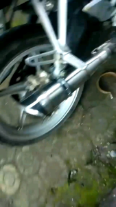 Knalpot Racing Racefit Black Doff Slincer