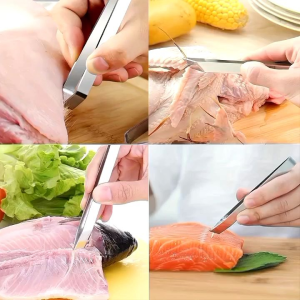pinset jumbo pencabut tulang ikan bulu ayam stainless 1 pcs
