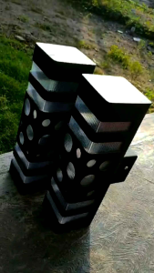 lampu hias dinding minimalis outdoor warna hitam putih