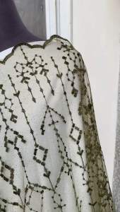 TILE BRUKAT TERBARU | TULLE MOTIF ETNIK TERMURAH | Harga Per 05 meter | Bridesmaids abctextile