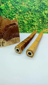 Once pipa padutan kayu Tengsek Sulaiman model segi enam B226