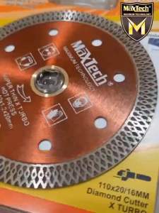 Maxtech Mata potong Gerinda Granit Keramik marmer. Diamond wheel Berkualitas