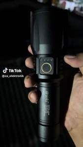 SENTER AOKI SUPER TERANG Rechargeable ALUMINUM LASER 70W AK - L070 AOKI MJ Elektric