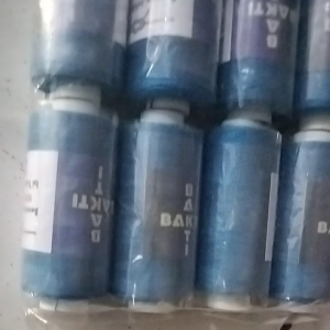 Benang BAKTI Biru tua 500 yard Benang kuat padat 12 pcs kualitas tinggi