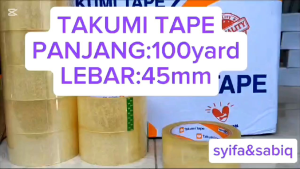 LAKBAN BENING TAKUMI 100 YARD