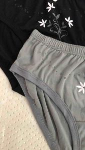 ORCHIDS BIKINI HALF DOZEN LOW WAIST PRINTED BLACK WHITE GREY COLOR ADULT PETITE TEENS PANTY